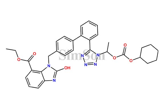 Candesartan Ethyl Ester Desethyl N1-Cilexetil Analog