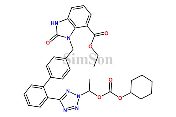 Candesartan Ethyl Ester Desethyl N2 Cilexetil Analog