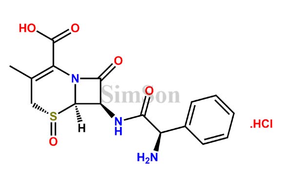 Cephalexin R-Sulfoxide Hydrochloride