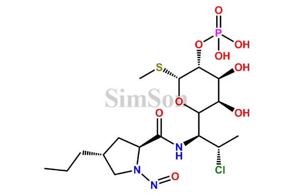 N-Desmethyl N-Nitroso Clindamycin Phosphate