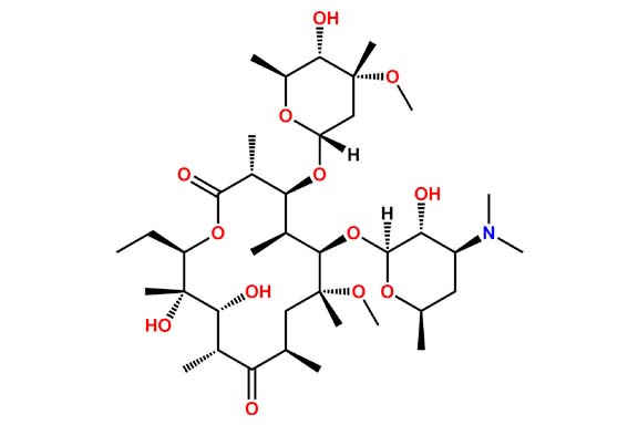 Clarithromycin form II