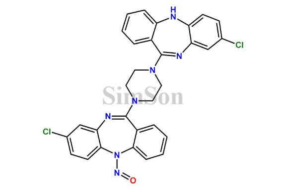 N-Nitroso Clozapine EP Impurity B (possibility 1)