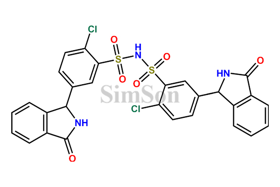 2-chloro-N-(2-chloro-5-(3-oxoisoindolin-1-yl)phenylsulfonyl)-5-(3-oxoisoindolin-1-yl)benzenesulfonamide