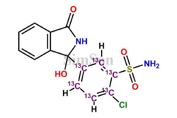 Chlorthalidone-13C6