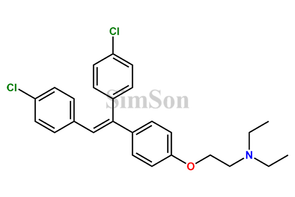 Deschloroclomiphene Chlorophenyl Analog-Z-Isomer