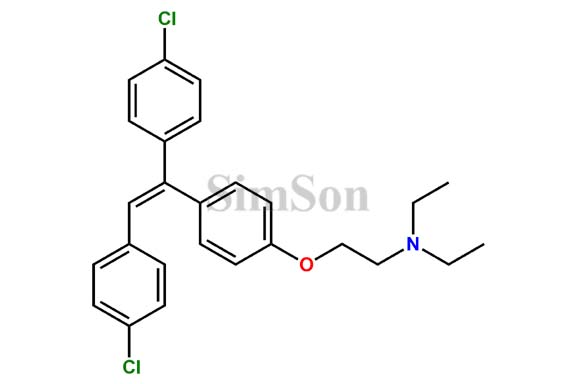 Deschloroclomiphene Chlorophenyl Analog-E-Isomer