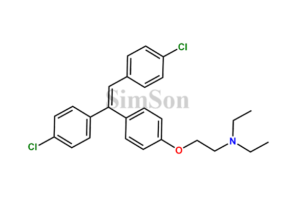 Deschloroclomiphene Chlorophenyl Analog