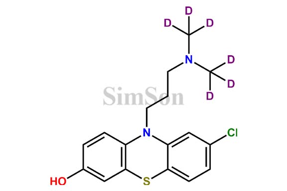 7-Hydroxy Chlorpromazine D6