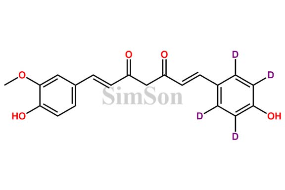 Demethoxycurcumin D4