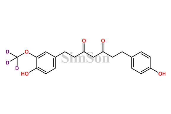TetraHydro Demethoxy Curcumin D3
