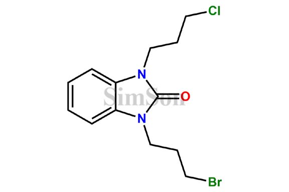 1-(3-bromopropyl)-3-(3-chloropropyl)-1,3-dihydro-2H-benzimidazol-2-one