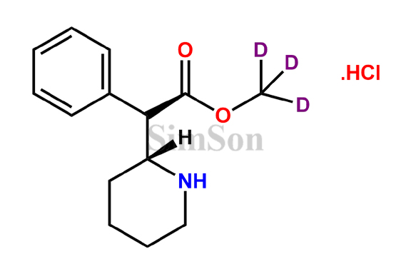 Dexmethylphenidate D3 Hydrochloride