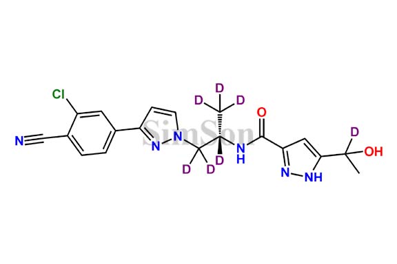 Darolutamide D7 (Mixture of Diastereomers)
