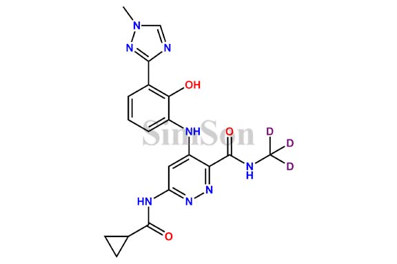 Deucravacitinib Desmethyl Impurity D3