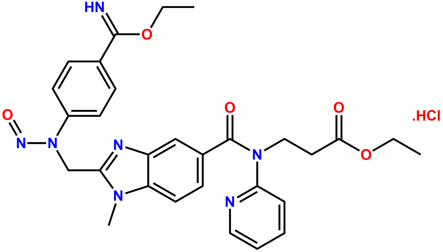 Dabigatran impurity 14 Hydrochloride