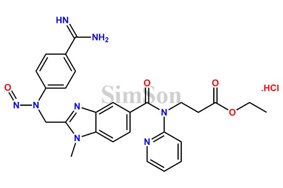 N-Nitroso Dabigatran Etexilate EP Impurity B Hydrochloride