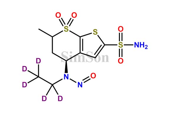 N-Nitroso Dorzolamide D5