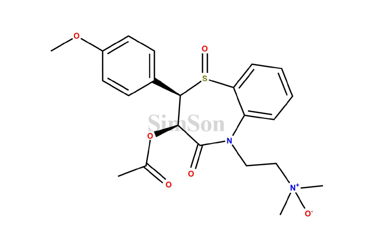 Diltiazem Sulphoxide N-Oxide