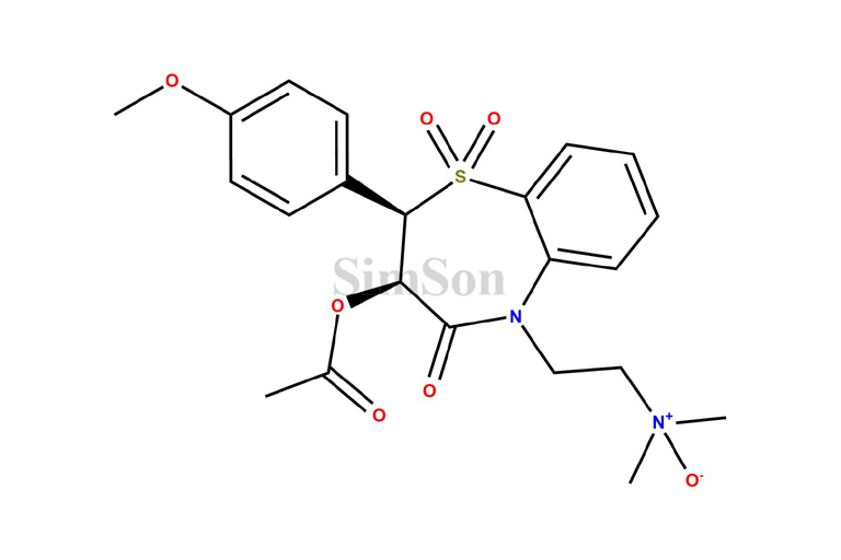 Diltiazem Sulphone N-oxide