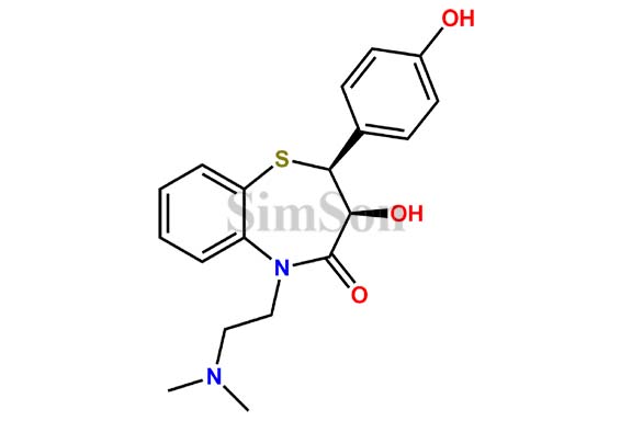 Deacetyl-O-demethyl diltiazem