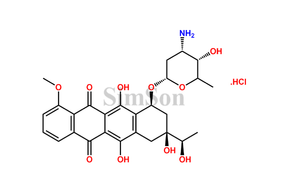 Daunorubicinol Hydrochloride(Daunorubicin EP Impurity B)(Mixture of Diastereomers)
