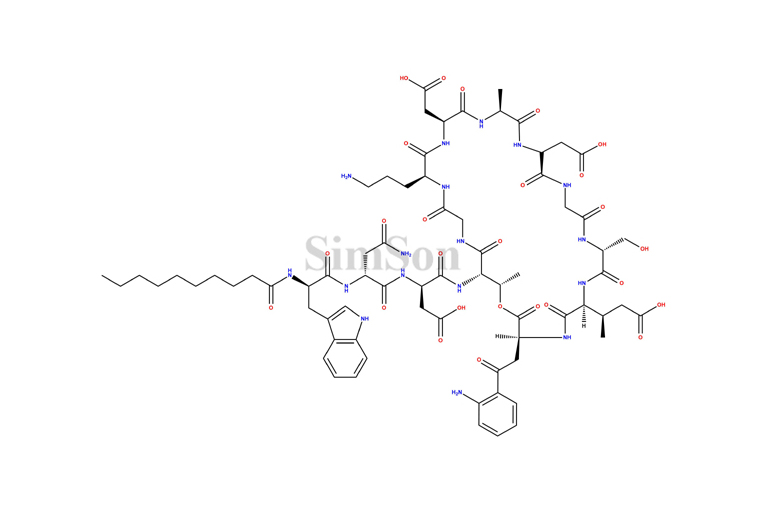Daptomycin beta-Isomer