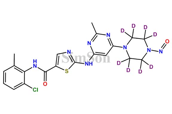 N-Nitroso N-Deshydroxyethyl Dasatinib D8