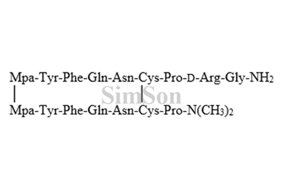 Desmopressin (1-7) N (CH3)2 (1, 1`:6, 6` dimer)
