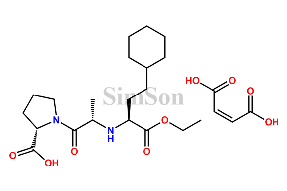 Enalapril Cyclohexyl Analog Maleate