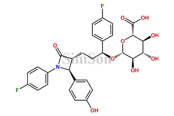 Ezetimibe Hydroxy Glucuronide