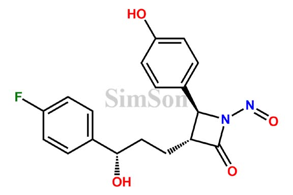 Ezetimibe Nitroso Impurity 1