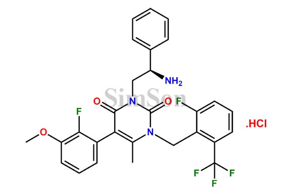 Desbutyrate Elagolix Hydrochloride