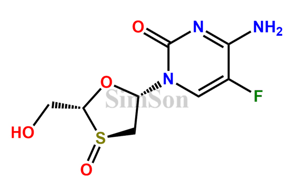 Emtricitabine Sulfoxide Isomer 2