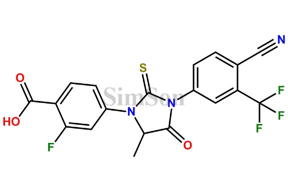 C-Desmethyl enzalutamide acid impurity
