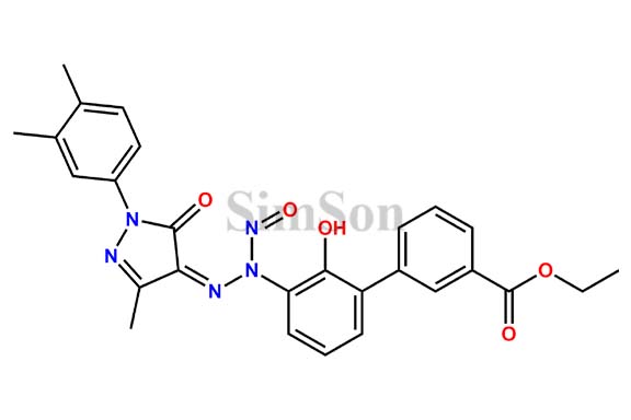 N-Nitroso Eltrombopag Ethyl Ester Impurity