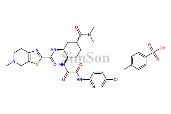 Edoxaban Enantiomer (1R,2S,4R) tosylic acid salt