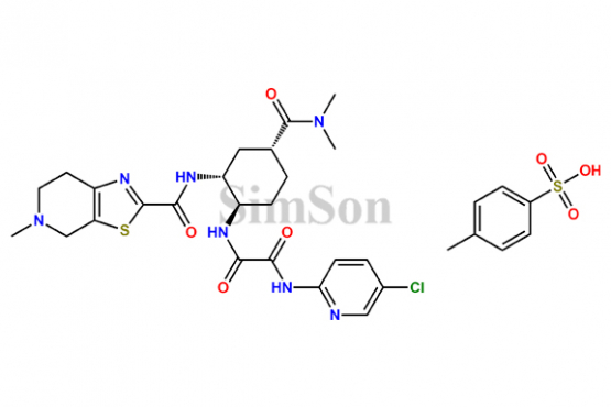 Edoxaban Isomer 3 p-Toluenesulfonate Salt
