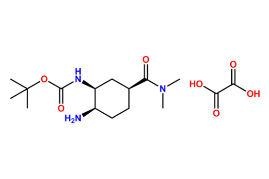 tert-butyl(1S,2R,5S)-5-(dimethylcarbamoyl)-2-aminocyclohexylcarbamate oxalate salt