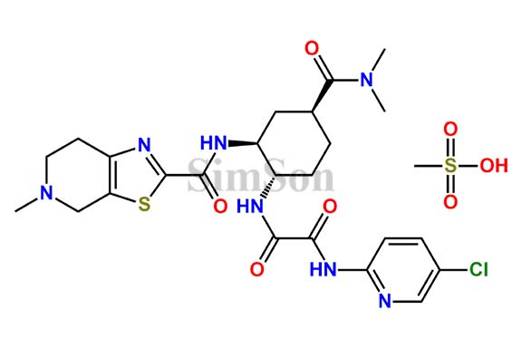 Edoxaban (SSS)-Isomer Besylate Salt