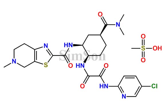 Edoxaban (RSS)-Isomer Besylate Salt