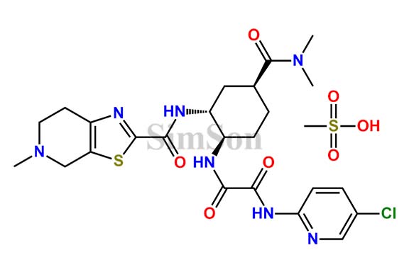 Edoxaban (RRS)- Isomer Besylate Salt