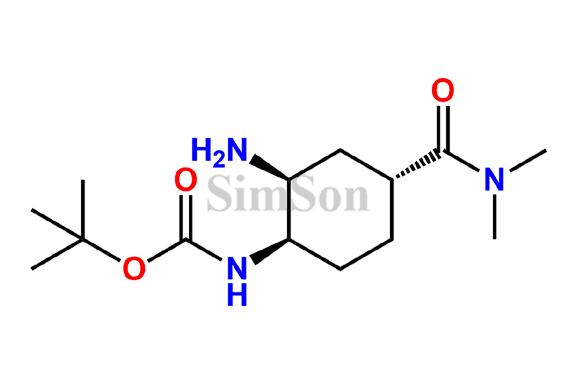 Tert-butyl((1R,2S,4R)-2-amino-4-(dimethylcarbamoyl)cyclohexyl)carbamate