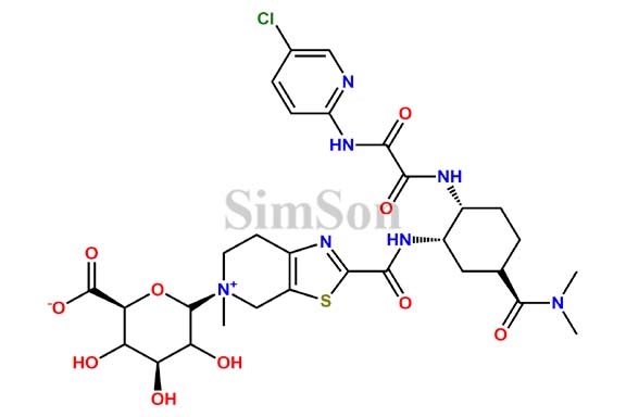 Edoxaban N-Glucuronide