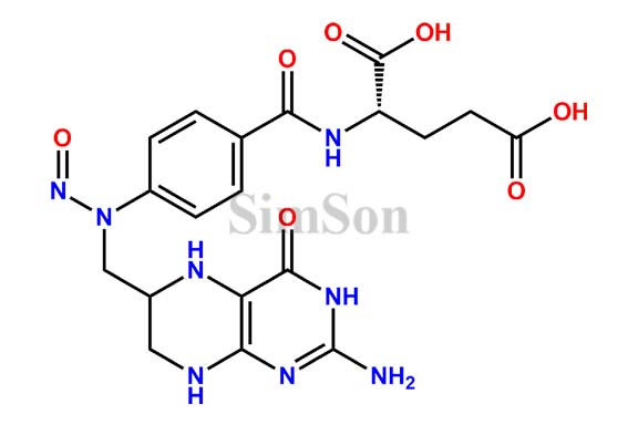 L-Tetrahydrofolic Acid Nitroso Impurity