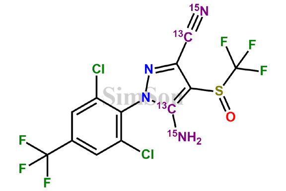 Fipronil- 13C2 15N2