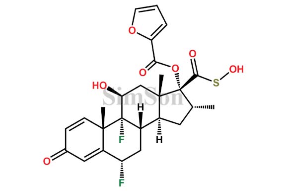 Fluticasone Furoate Sulfenic Acid Impurity
