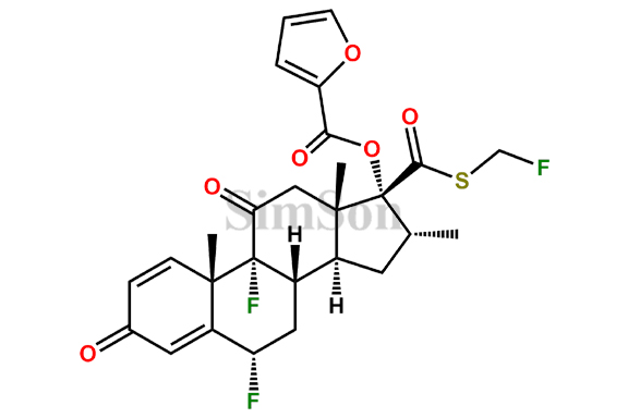 Fluticasone 11-Keto Impurity