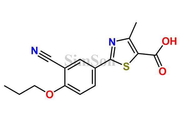 O-Desisobutyl-O-n-propyl Febuxostat