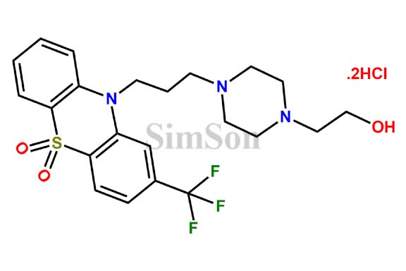 Fluphenazine Dihydrochloride EP Impurity B Dihydrochloride