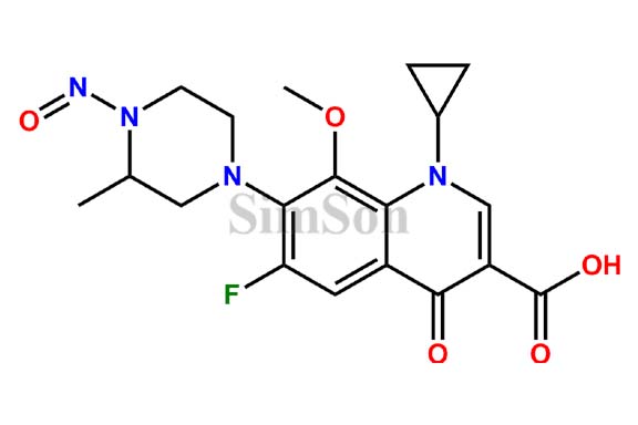 N-Nitroso Gatifloxacin Impurity 2